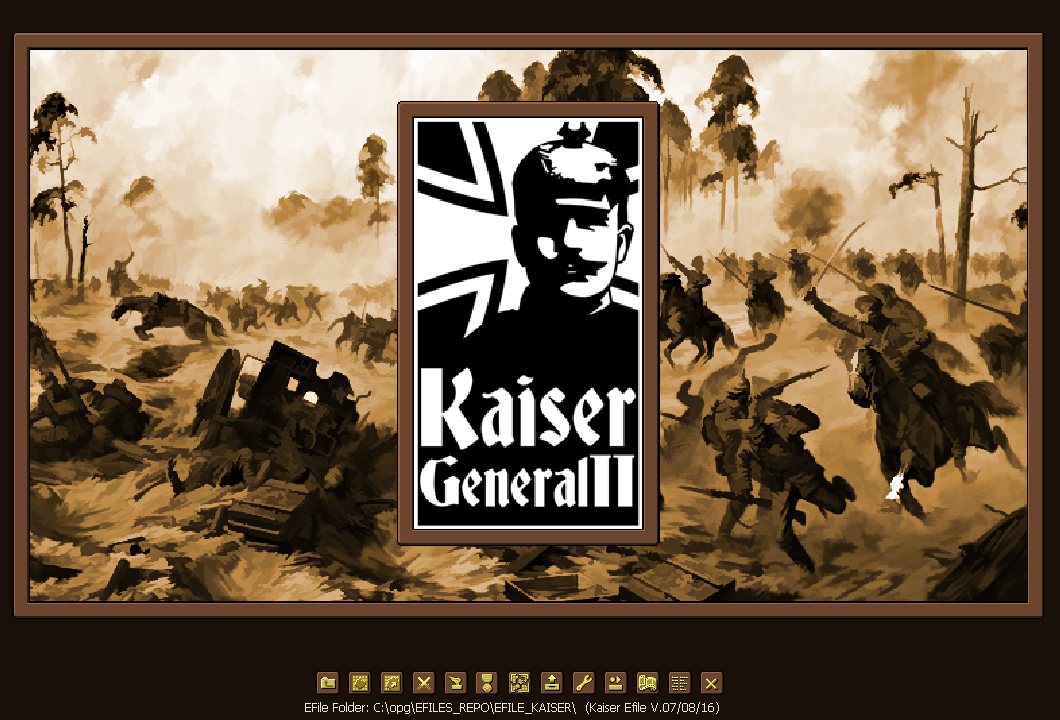 Start Screen (Efile Kaiser General II)