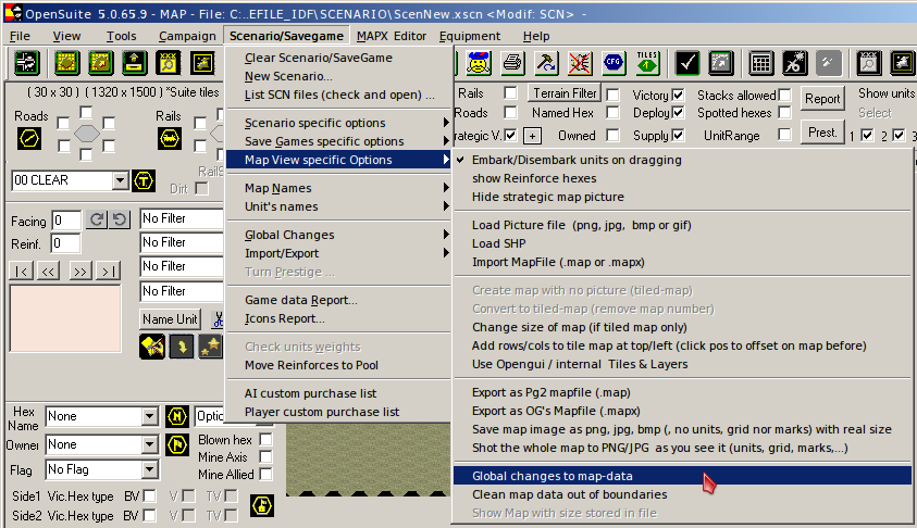Suite Mapx Editor – changing background terrain #2